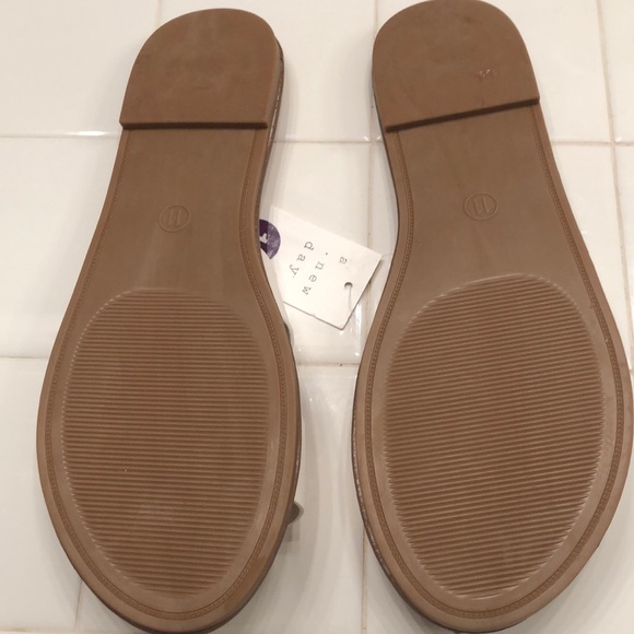 White and tan sandals - A New Day size 11 - Picture 3 of 4